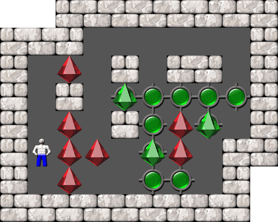 Sokoban Revenge 32 level 11